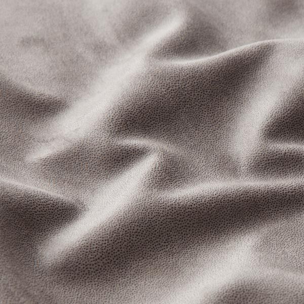 Upholstery Fabric Leather-Look Ultra-Microfibre – grey,  image number 2
