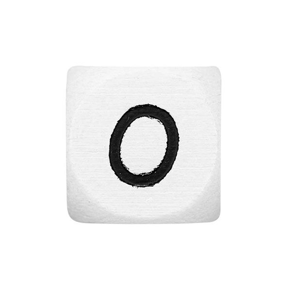 Wooden Letters O – white | Rico Design,  image number 1