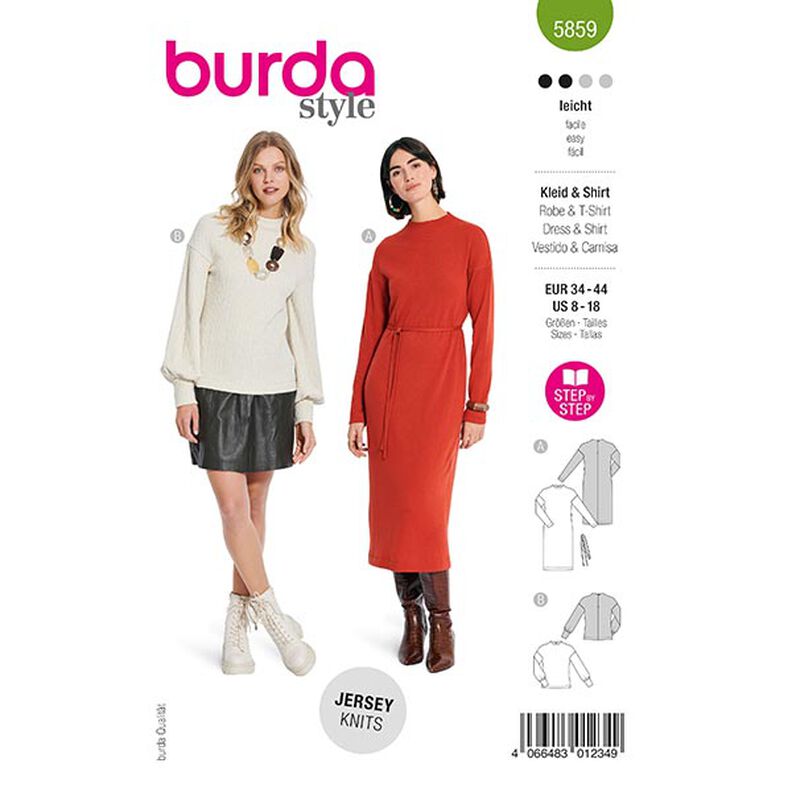 Dress / Shirt | Burda 5859 | 34-44,  image number 1