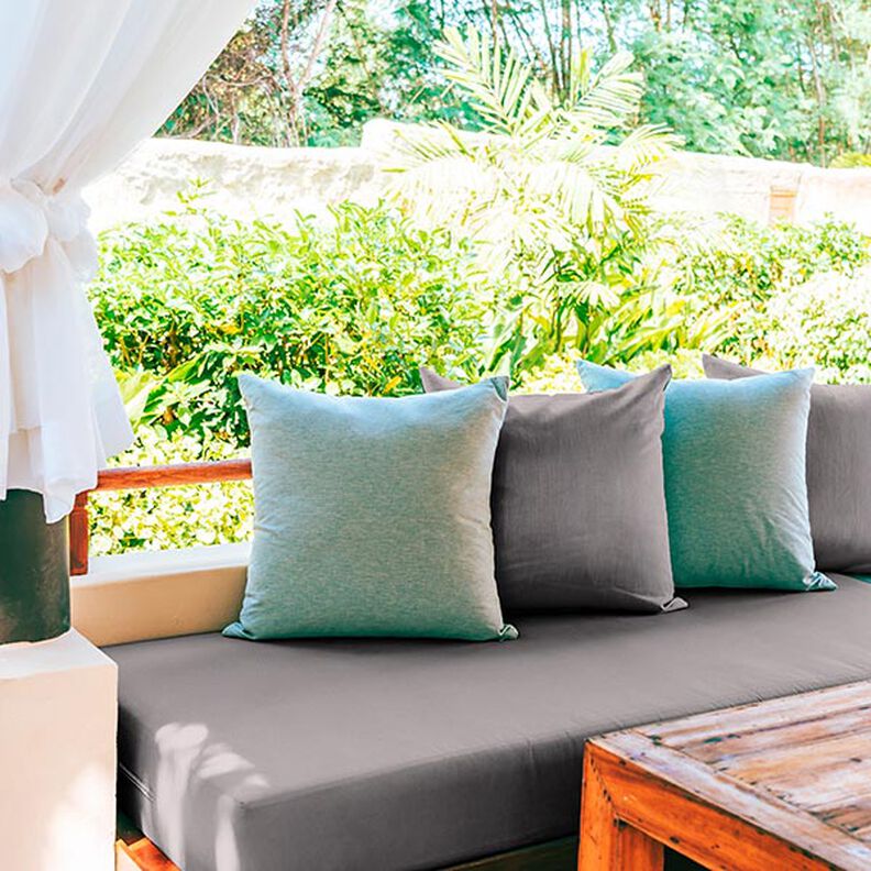 Outdoor Fabric Acrisol Liso – dark grey,  image number 4