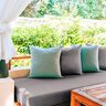 Outdoor Fabric Acrisol Liso – dark grey,  thumbnail number 4
