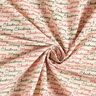 Cotton Cretonne Merry Christmas – natural/carmine,  thumbnail number 3