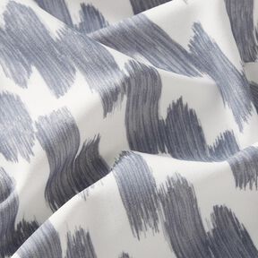 Swimsuit Fabric Brushstrokes – offwhite/slate grey, 