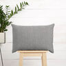Decor Fabric Half Panama Subtle Texture – black/light beige,  thumbnail number 8