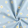 Waffle Jersey Ox-eye daisies – silver blue,  thumbnail number 3