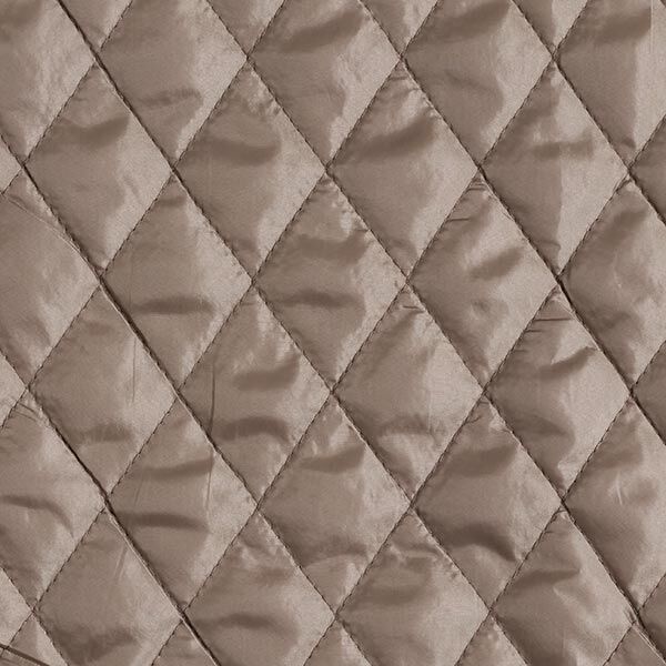Quilted lining rhombus – taupe,  image number 1