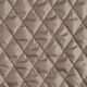 Quilted lining rhombus – taupe,  thumbnail number 1
