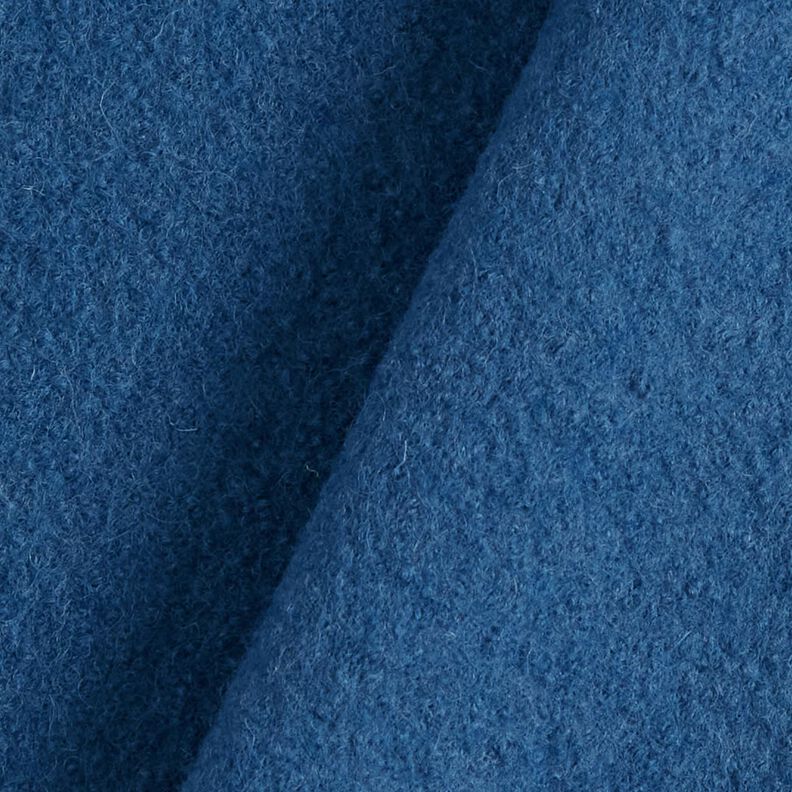 Fulled woollen loden – indigo,  image number 3