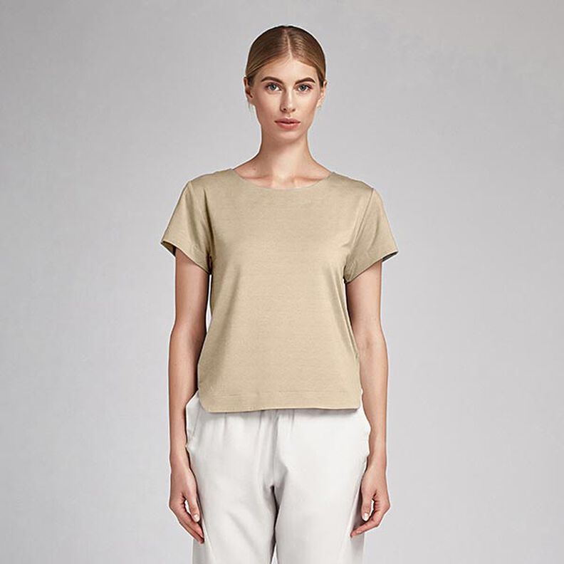 Plain Cotton Batiste – light beige, image number 5