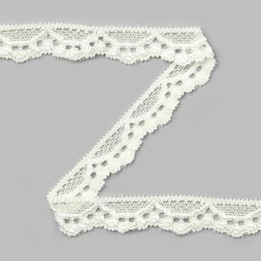 Stretch Lace [15 mm] - off-white, 