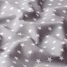 Cotton Poplin Medium Stars – grey/white,  thumbnail number 2