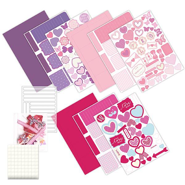 Love Pop-Up Boxes [ 3pieces ] – pink/pink,  image number 2