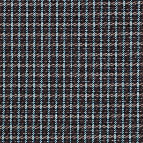 Viscose Blend Glitter Check – turquoise/black brown, 