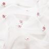 Soft Mesh embroidered flowers – white/rosé,  thumbnail number 3