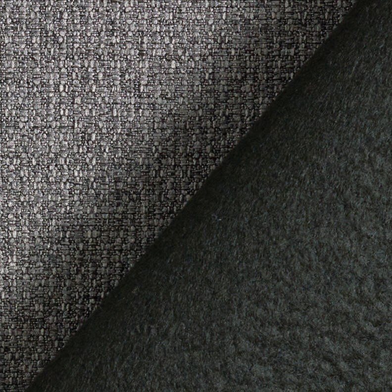 Upholstery Fabric Woven Texture – dark grey,  image number 3