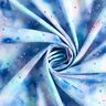 Raincoat Fabric watercolour starry sky Digital Print – ice blue/blue lilac,  thumbnail number 4