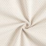 Decor Fabric Jacquard Small Diamonds – dark beige,  thumbnail number 1