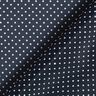 Polka dot lining fabric – navy blue/white,  thumbnail number 4