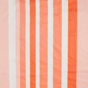 Blouse Fabric large vertical stripes – coral/light pink, 