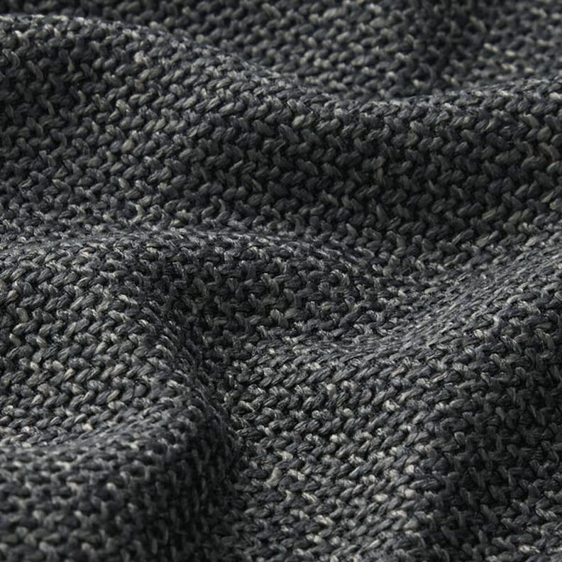 Upholstery Fabric Chunky Broken Twill Bjorn – anthracite,  image number 2
