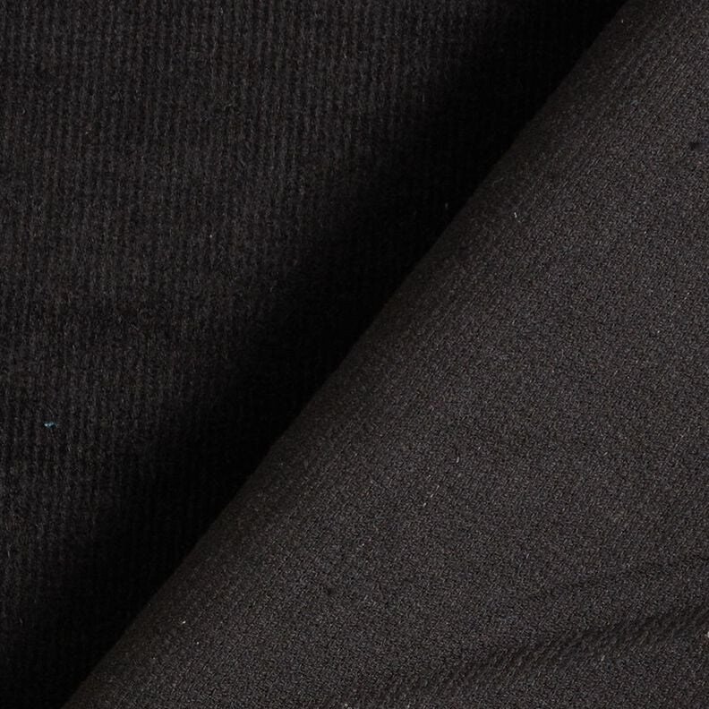 Stretchy fine corduroy – black, image number 3