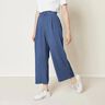 Linen fabric Ramie mix medium – blue grey,  thumbnail number 8