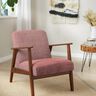 Upholstery Fabric soft structural pattern – dusky pink,  thumbnail number 7