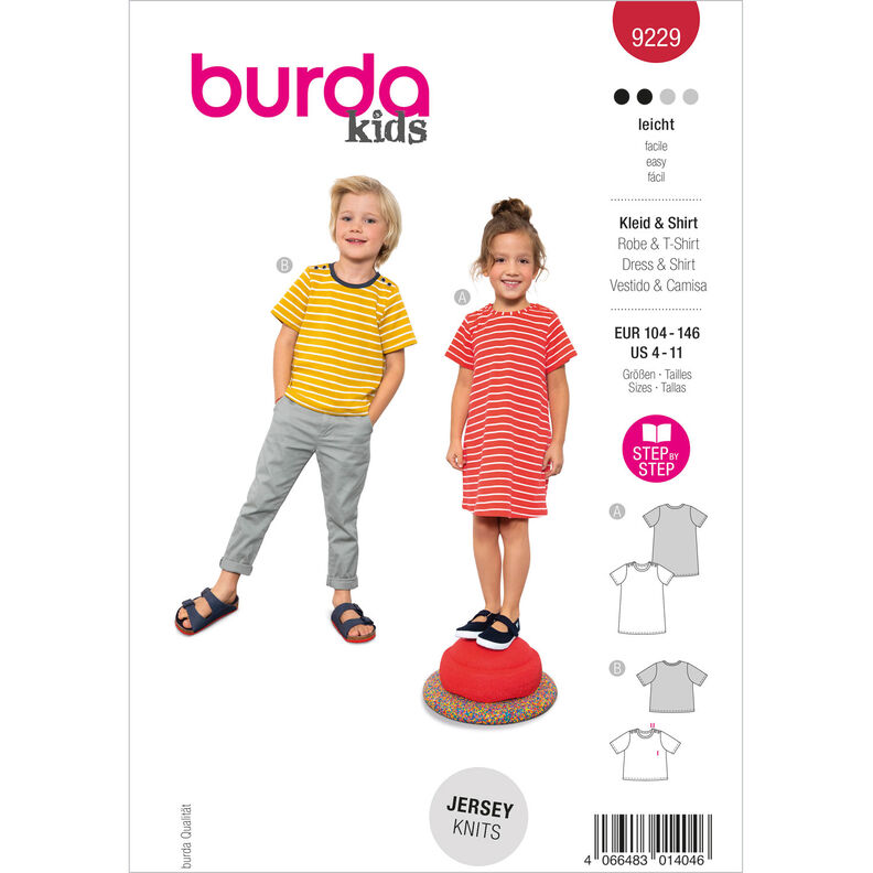 Dress / Shirt | Burda 9229 | 104-146,  image number 1