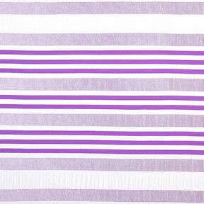 Crushed viscose jersey – white/lilac, 