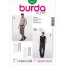 Men’s Trousers with Pleat, Burda 7022,  thumbnail number 1