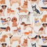 Cotton Poplin Dogs Digital Print | Poppy Fabrics – offwhite,  thumbnail number 1