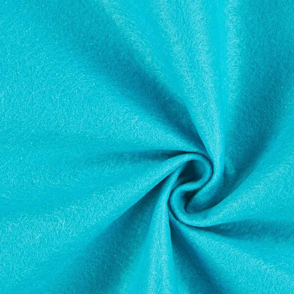 Felt 90 cm / 1 mm thick – turquoise,  image number 1