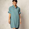 Cotton Fleece Plain – steel blue | Remnant 60cm,  thumbnail number 7