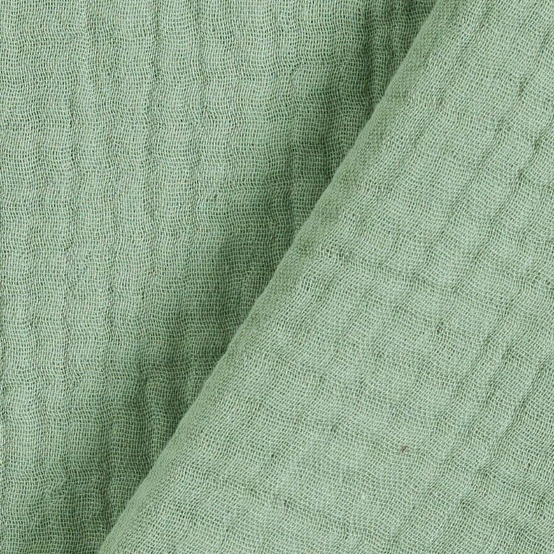 GOTS Triple-Layer Cotton Muslin – reed,  image number 5
