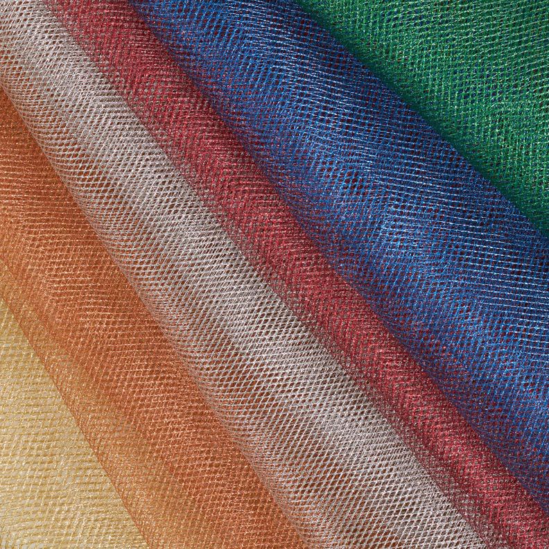 Tulle Metallic – copper,  image number 7