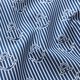 Decor Fabric Half Panama anchor – ocean blue/white,  thumbnail number 2