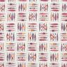 Decor Fabric Canvas Sardines – red/natural,  thumbnail number 1