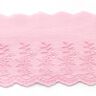 Scalloped Floral Lace Trim [ 9 cm ] – light pink,  thumbnail number 1