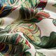 Jacquard Tapestry Monstera Palm – green/red,  thumbnail number 2