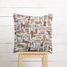 Decor Fabric Half Panama cats – natural,  thumbnail number 9