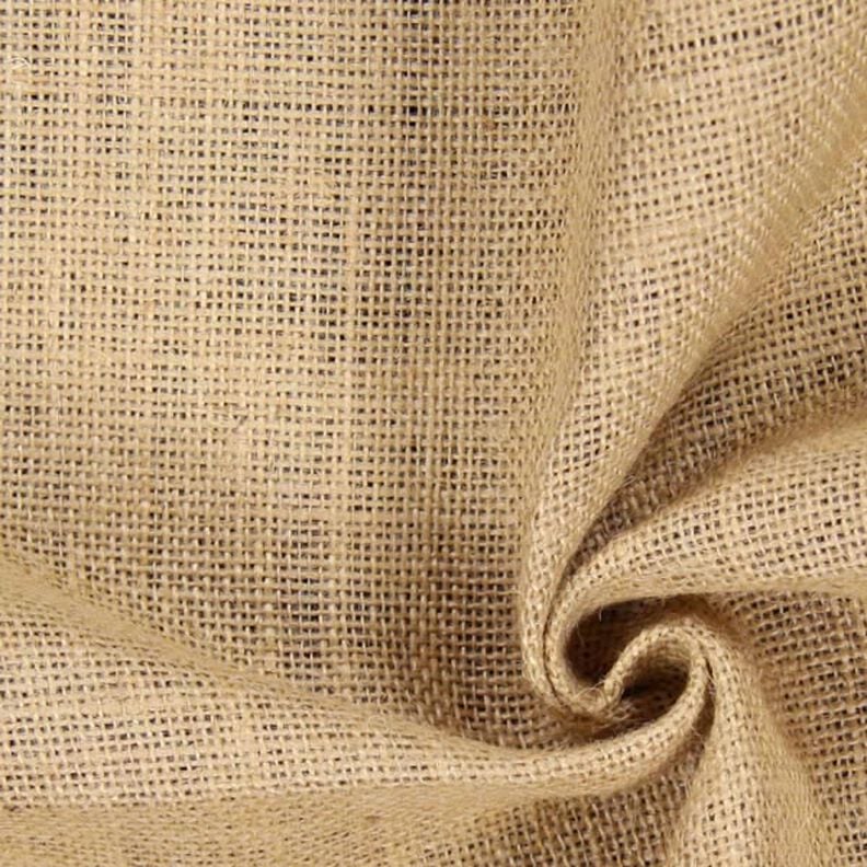 Decor Fabric Jute 120 cm – natural,  image number 1