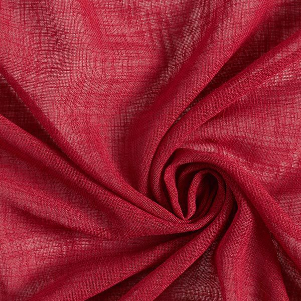 Curtain fabric Voile Ibiza 295 cm – carmine,  image number 1