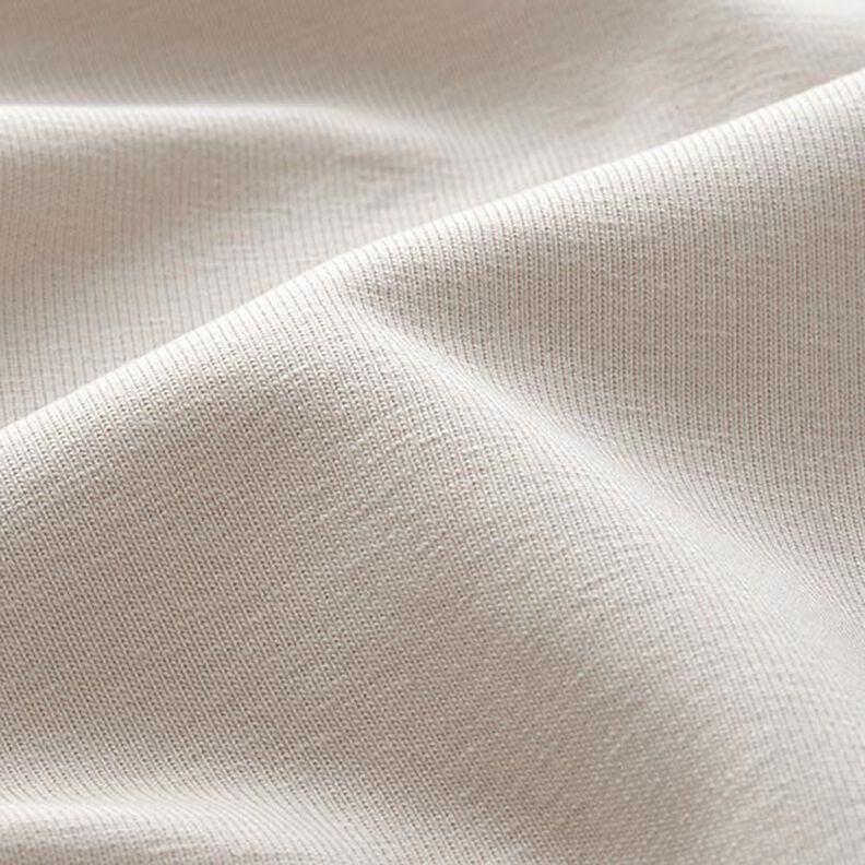 Medium Cotton Jersey Plain – natural,  image number 4