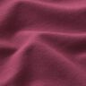 Light Cotton Sweatshirt Fabric Plain – burgundy,  thumbnail number 4