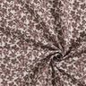 Sea of Flowers Cotton Poplin – taupe/brown,  thumbnail number 3