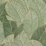 Decor Fabric Tapestry Fabric sea of leaves – light green/black,  thumbnail number 6