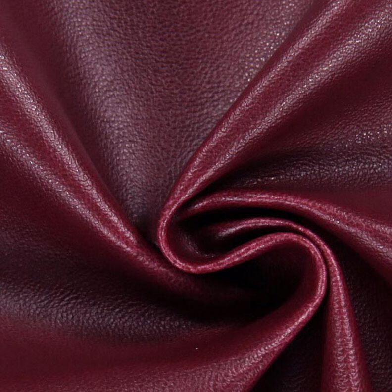 Imitation Nappa Leather – burgundy,  image number 2