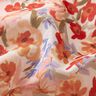 Watercolour sea of flowers digital print cotton voile – ivory/salmon,  thumbnail number 2