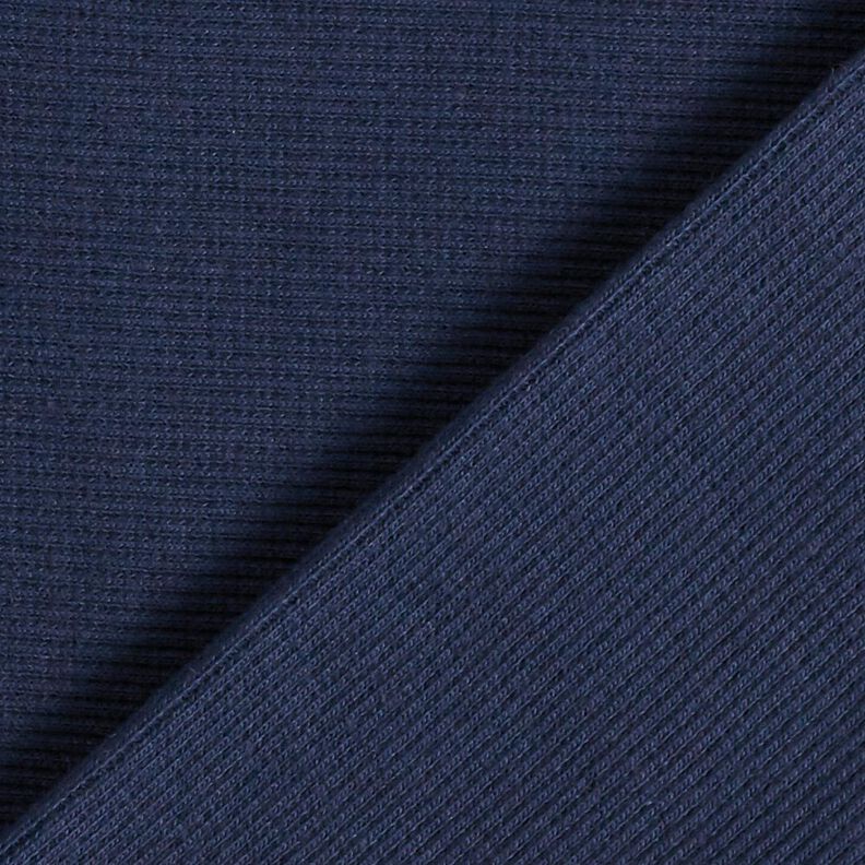 GOTS 2x2 Ribbing | Tula – navy blue,  image number 3