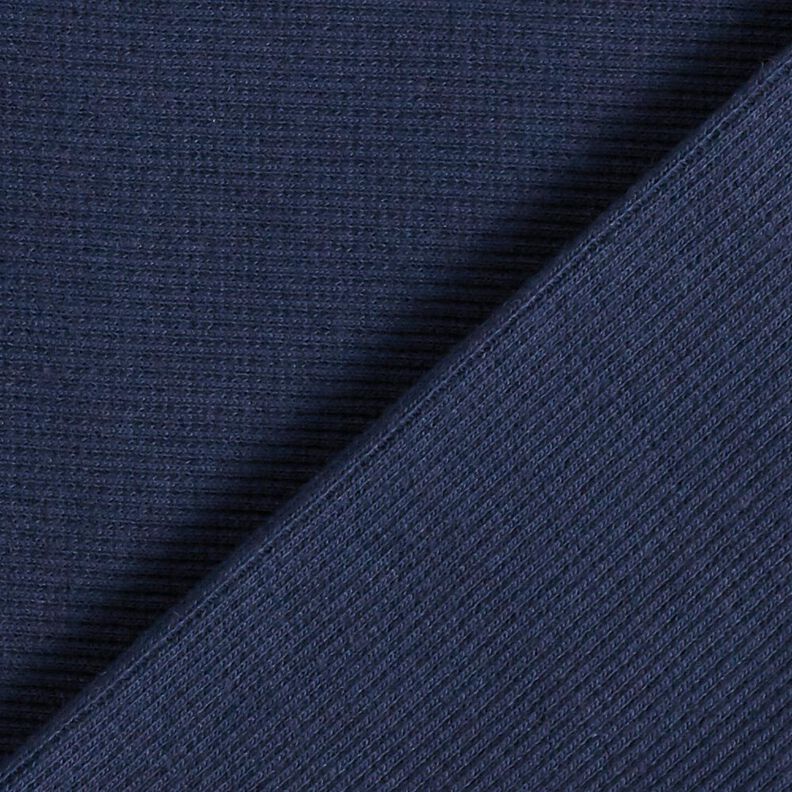 GOTS 2x2 Ribbing | Tula – navy blue,  image number 3